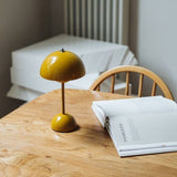 Flowerpot Portable Table Lamp VP9 - Mustard
