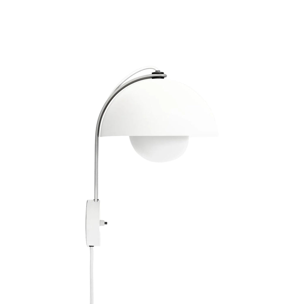 Aplică Flowerpot VP8 - Alb mat