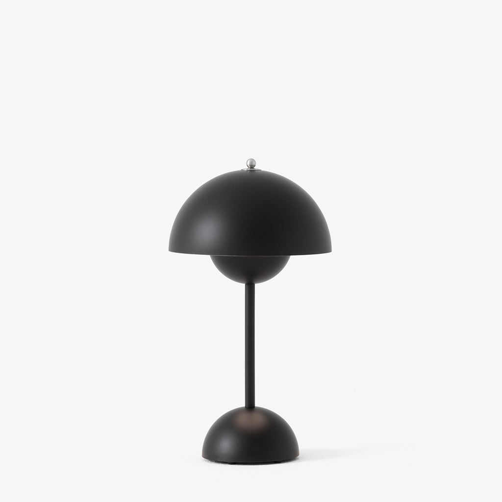 Flowerpot Portable table lamp VP9 - Matt Black