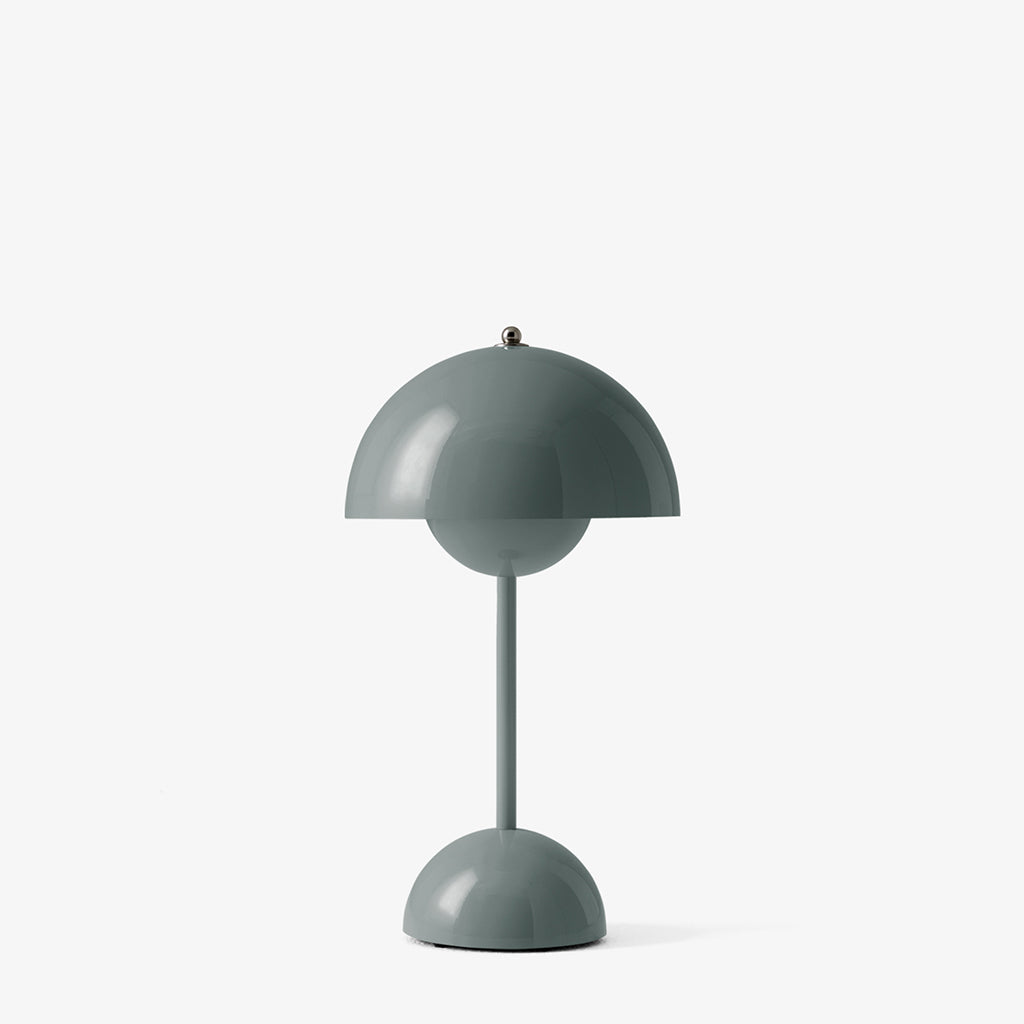 Flowerpot Portable Table Lamp VP9 - Stone Blue