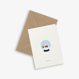 Greeting Card - Snowglobe