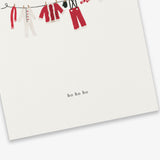Greeting Card - Santa Clothes