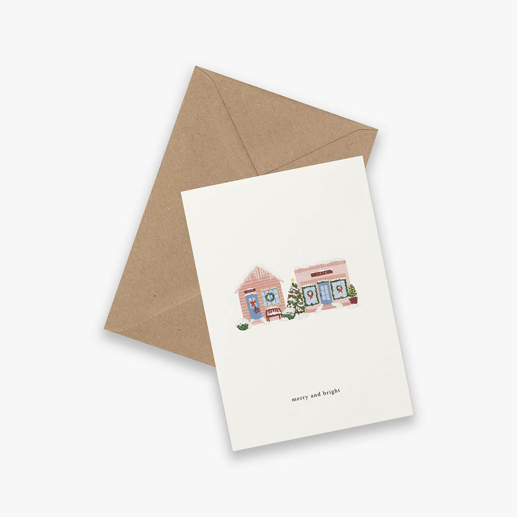 Greeting Card - December Street