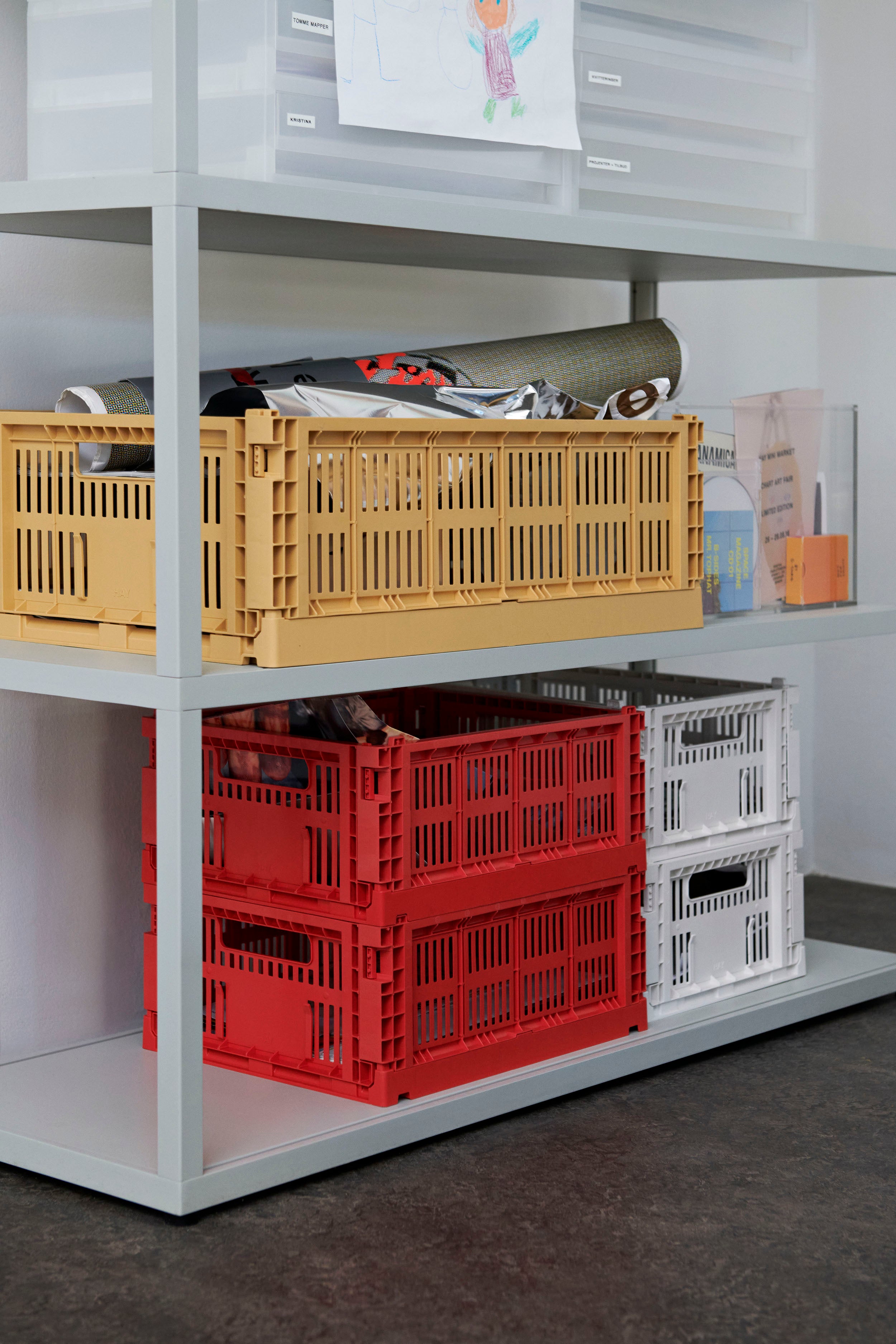Lădiță Colour Crate M Off-white