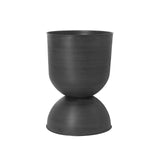 Hourglass Pot Large - Black