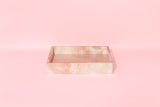 Pink Marble Square Tray