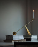 Interconnect Candle Holder - Brass