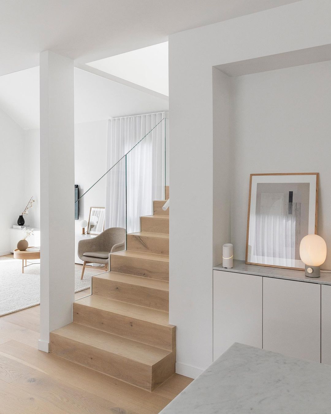 JWDA Table Lamp - Light grey concrete