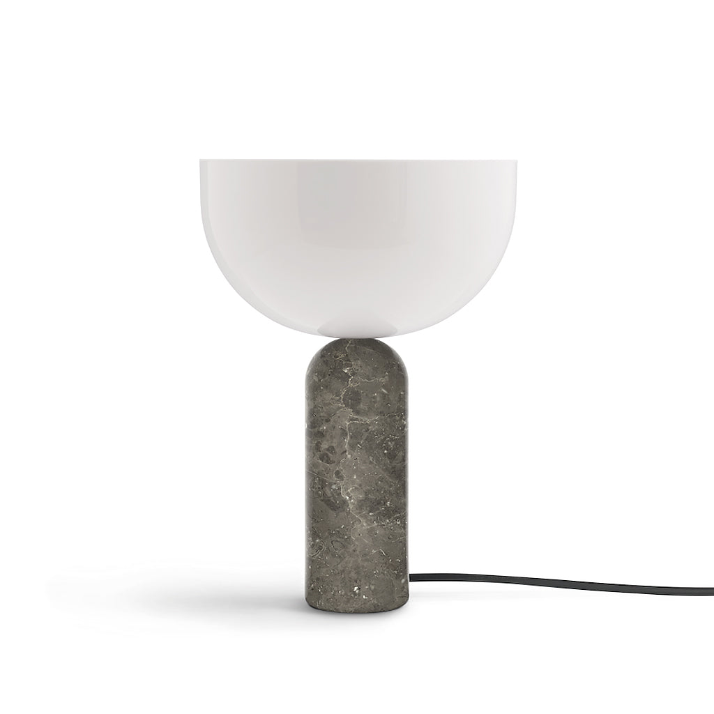 Kizu Table Lamp - Grey Marble, Small
