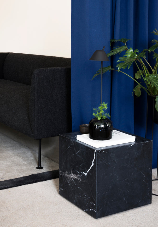 Plinth cub - Nero marquina