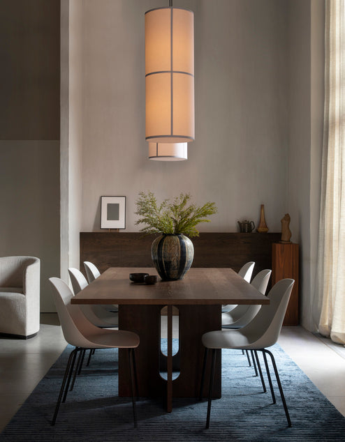 Androgyne Dining Table Rectangular 210, Dark stained oak