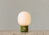 JWDA Table Lamp, Portable - Dusty green