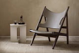 Knitting Lounge Chair - Dark stained oak / Dakar 0311