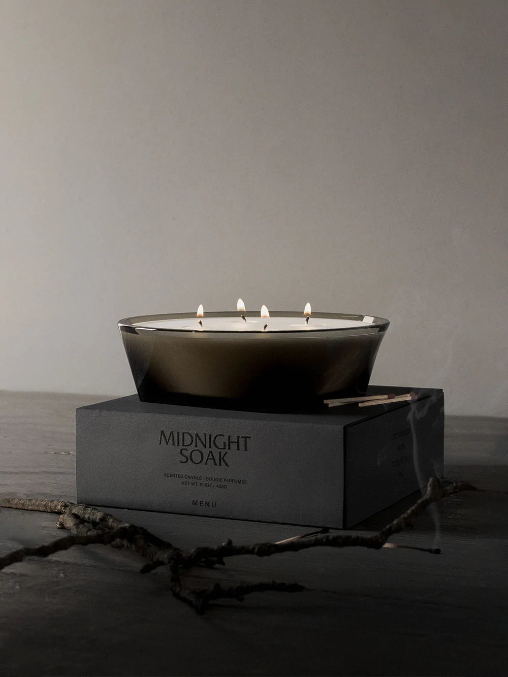 Lumânare parfumată Olfacte, Midnight Soak, 428 g