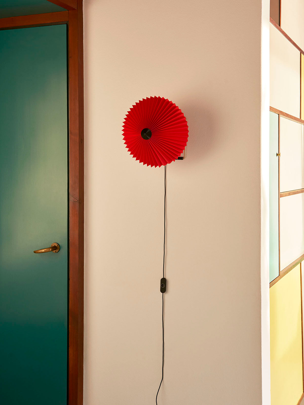 Matin Wall Lamp - Bright red