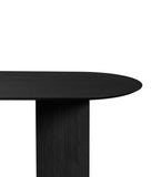 Mingle Table Oval 220 Veneer Black
