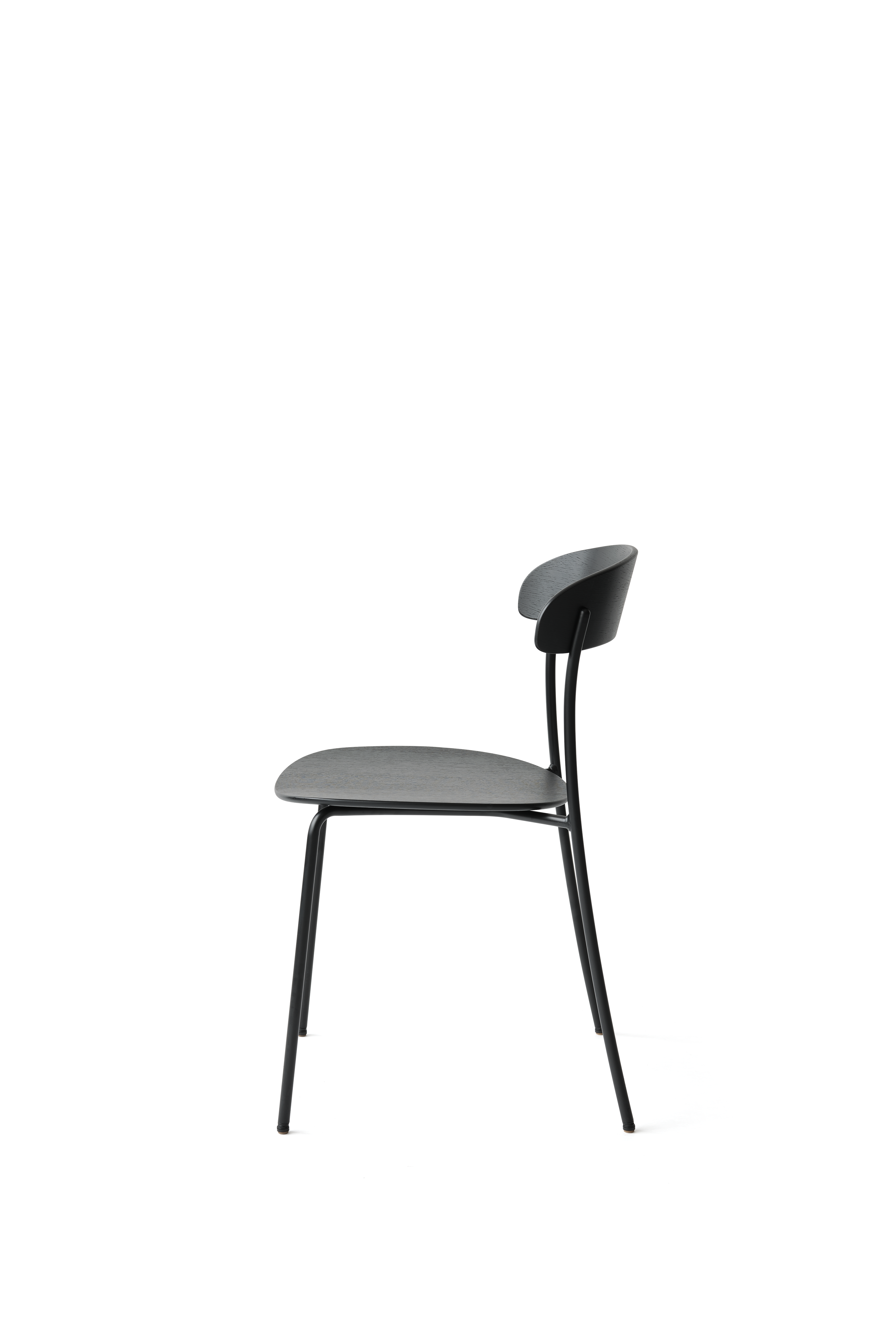 Missing Chair - Black Ash w. Black Frame