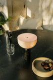 Kizu Portable Table Lamp - Black Marble