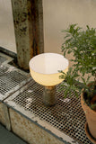 Kizu Portable Table Lamp - Gris du Marais Marble