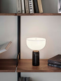 Kizu Portable Table Lamp - Black Marble