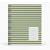 Nela Wirebound Spiral Notebook - Green