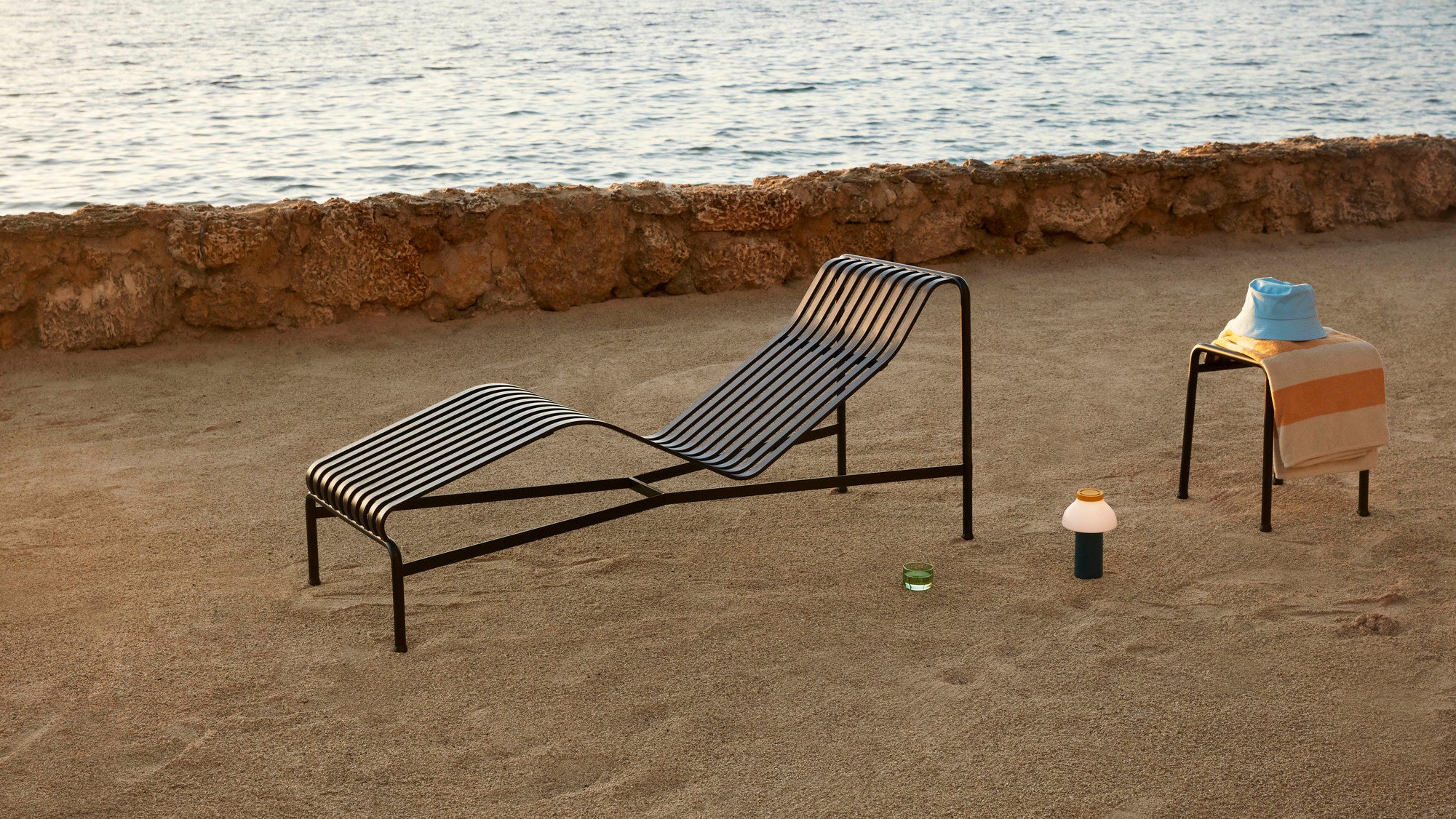 Palissade Chaise Longue - Anthracite