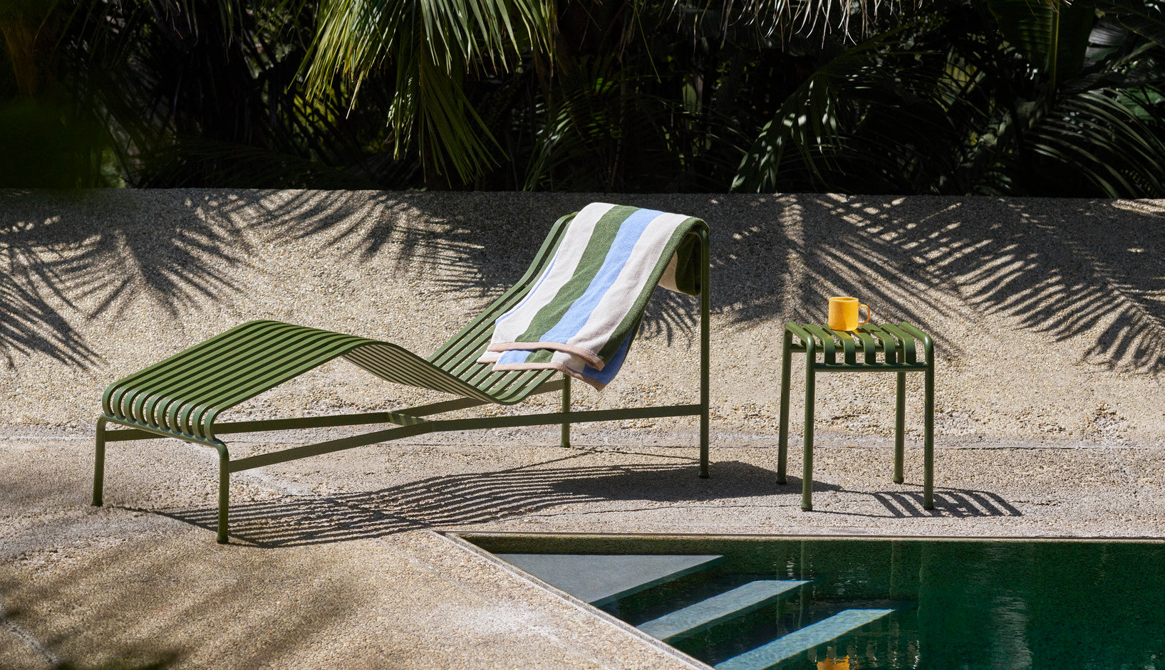 Palissade Chaise Longue - Olive