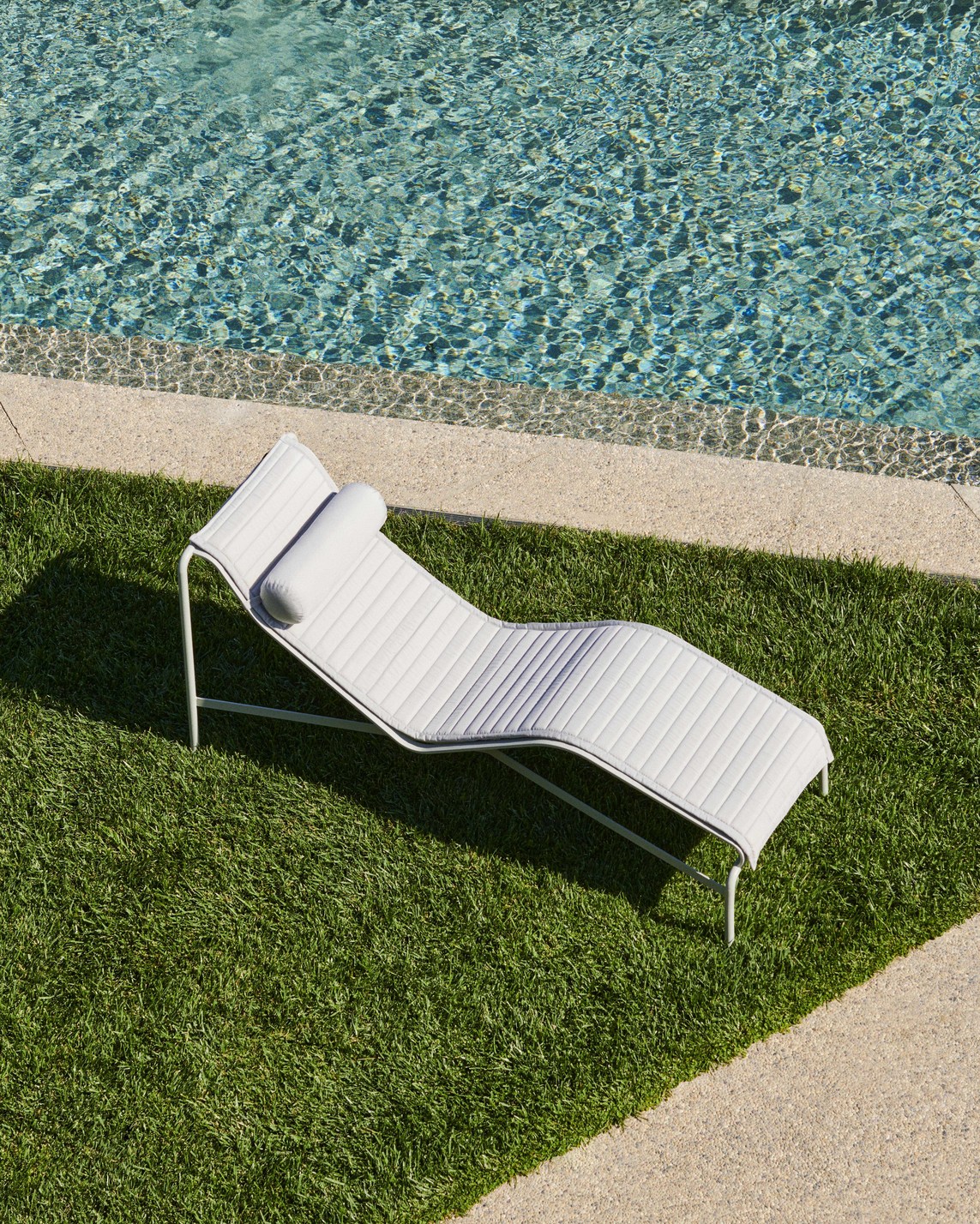Headrest Cushion for Palissade Chaise Longue - Sky Grey