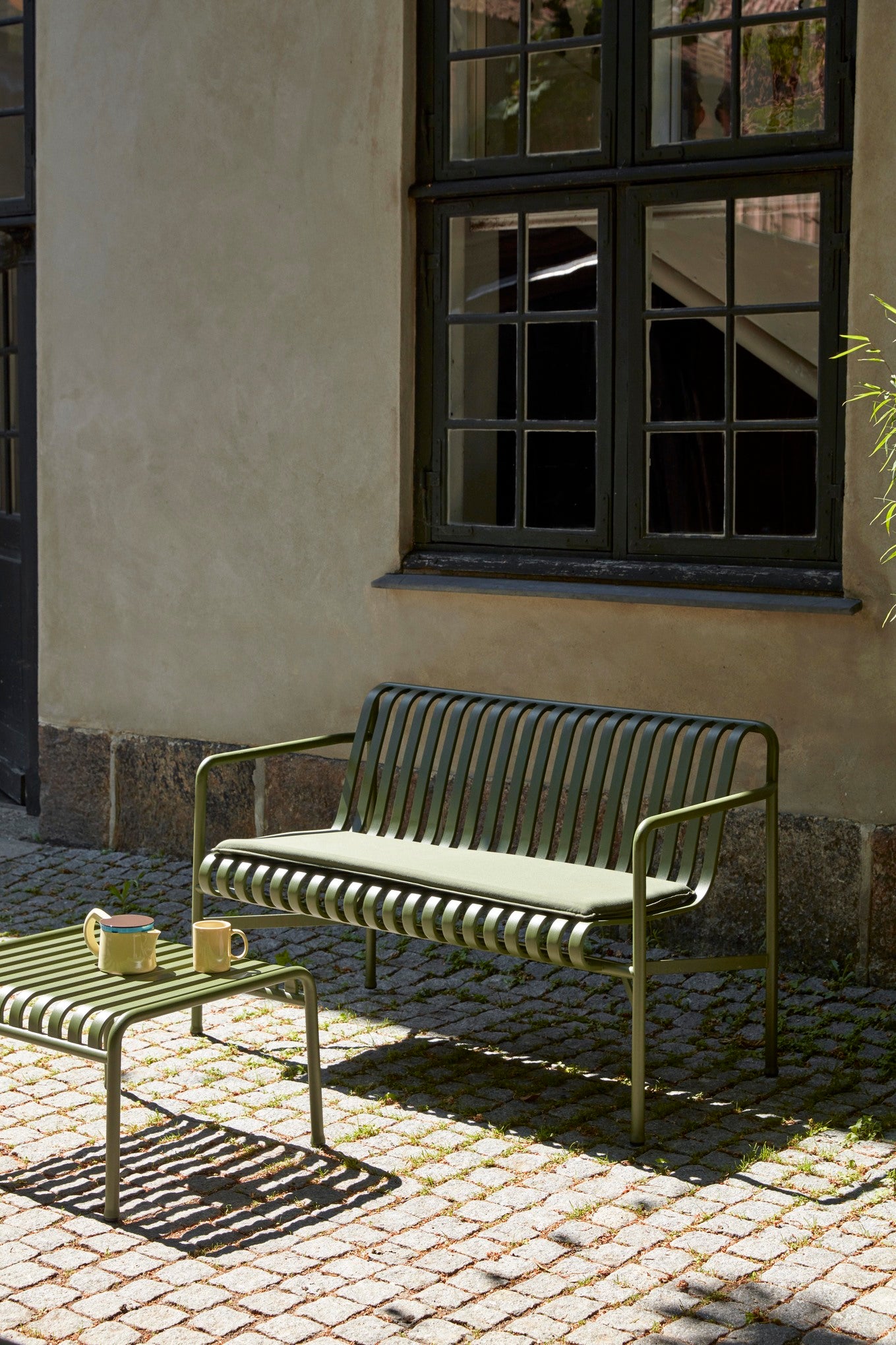 Palissade Ottoman - Olive