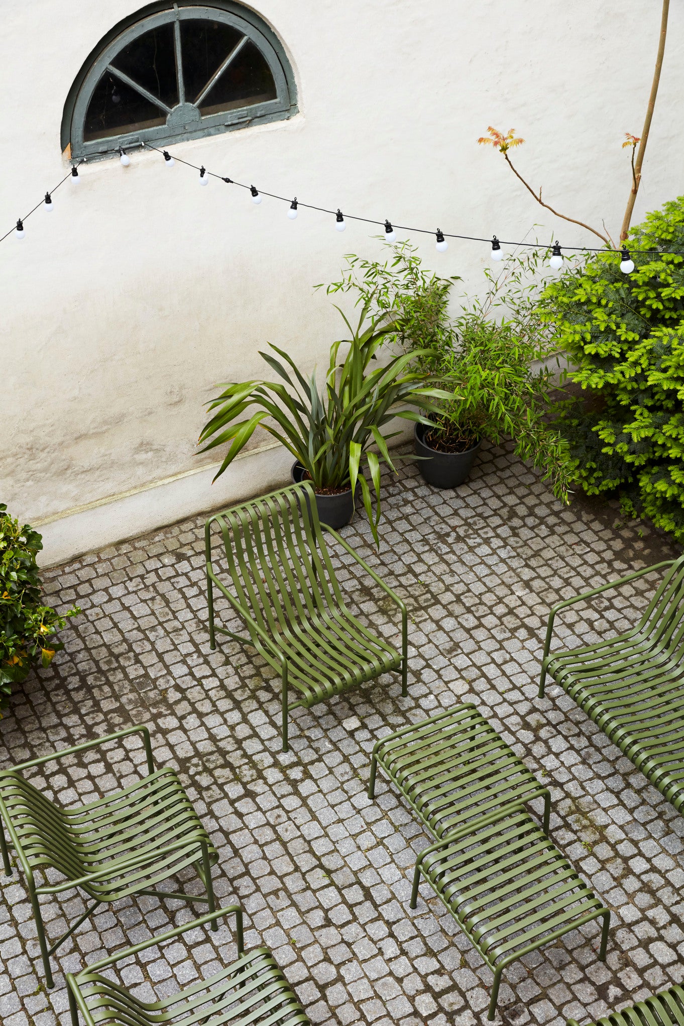 Palissade Ottoman - Olive