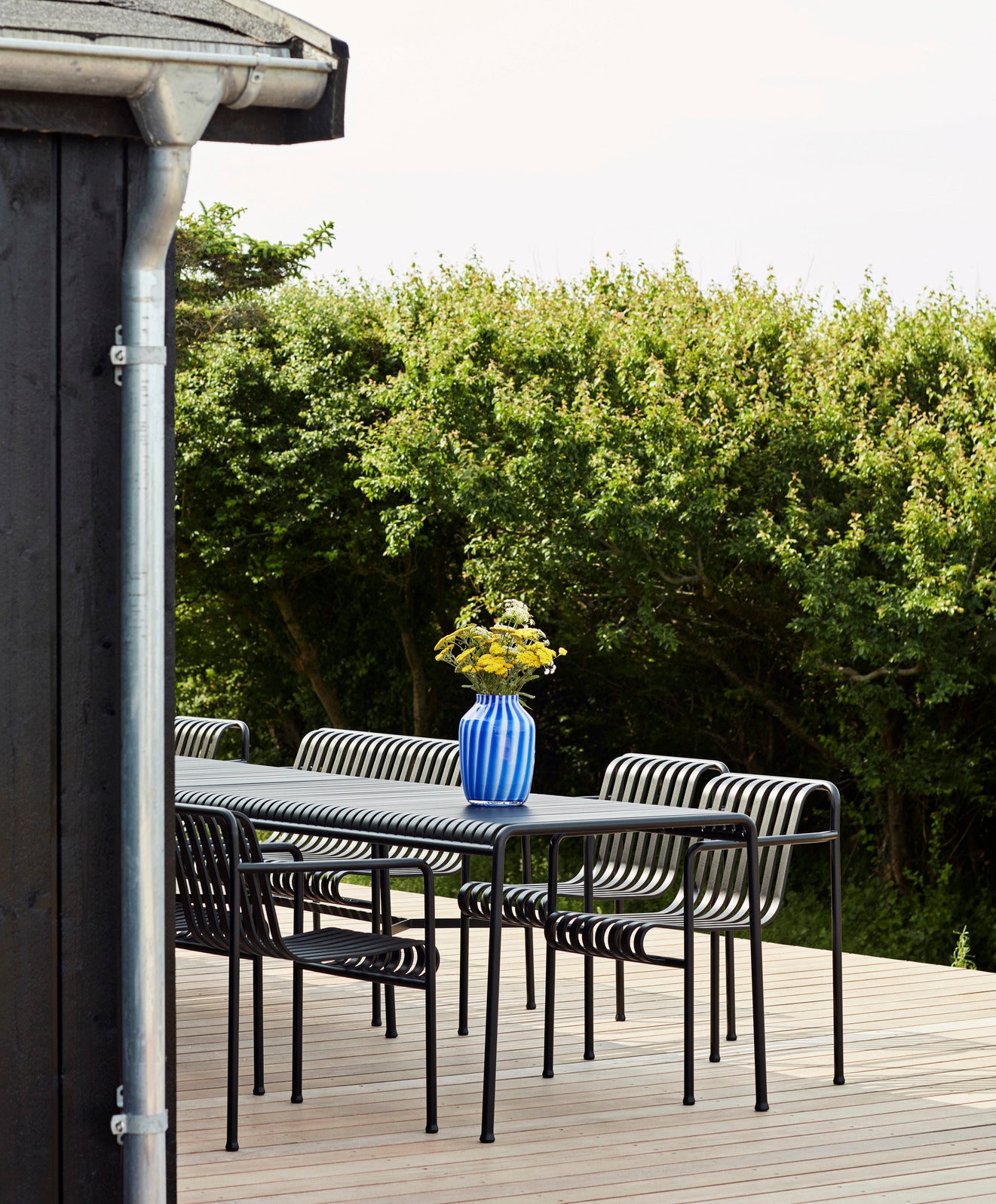 Palissade Dining Armchair - Anthracite