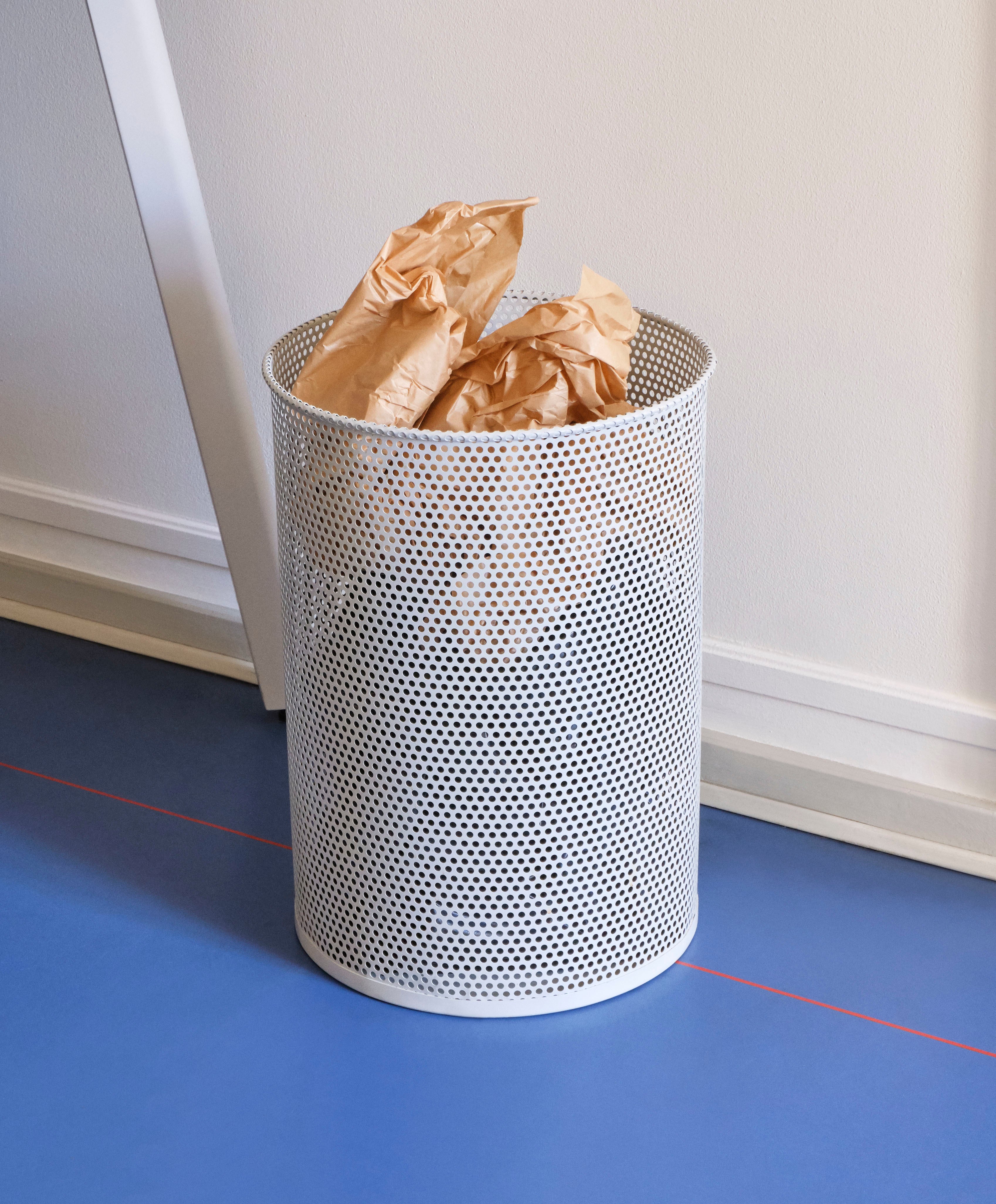 Coș de gunoi Perforated L - Gri deschis