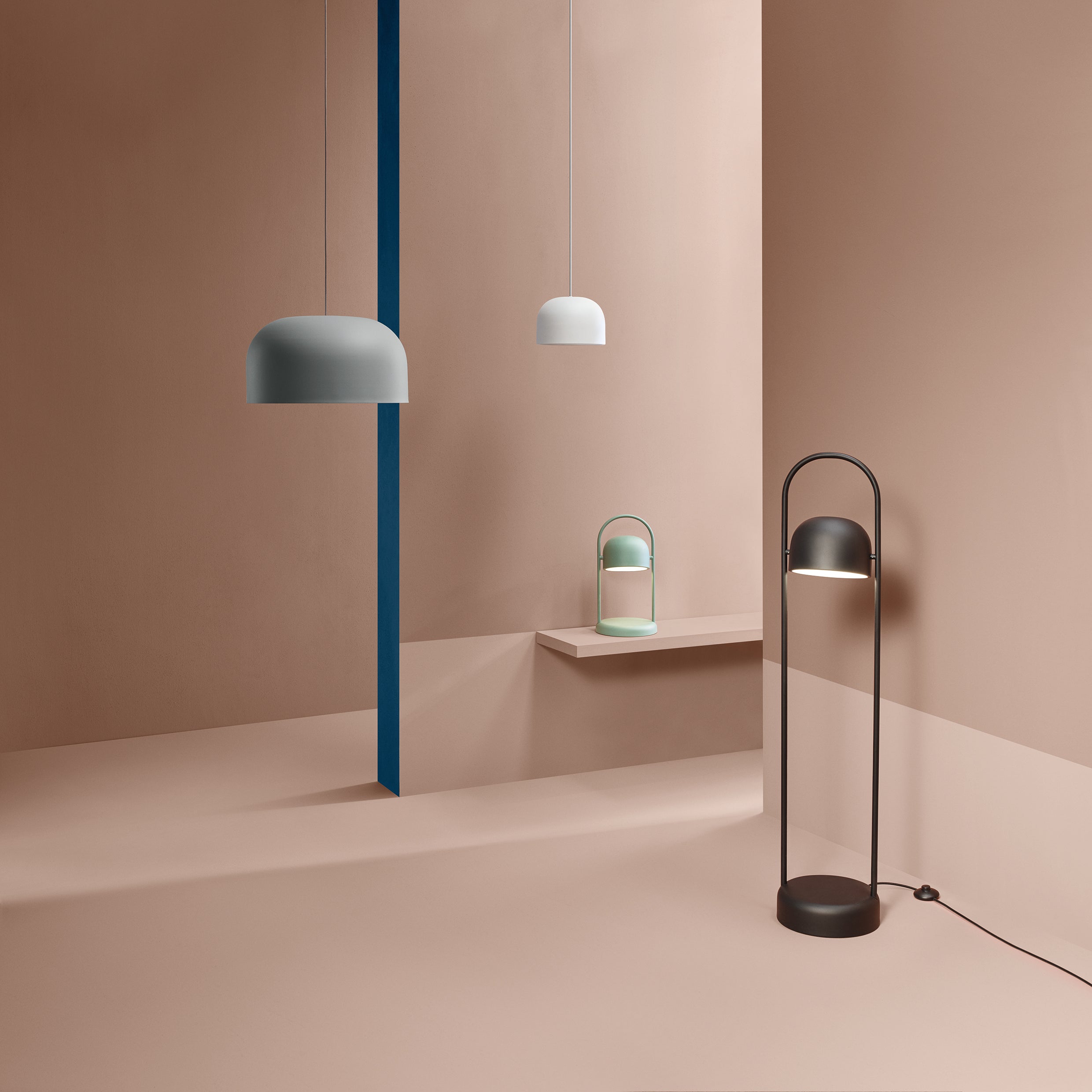Quay pendant Small - White