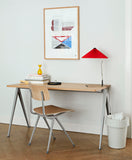 Matin Table Lamp - Bright red