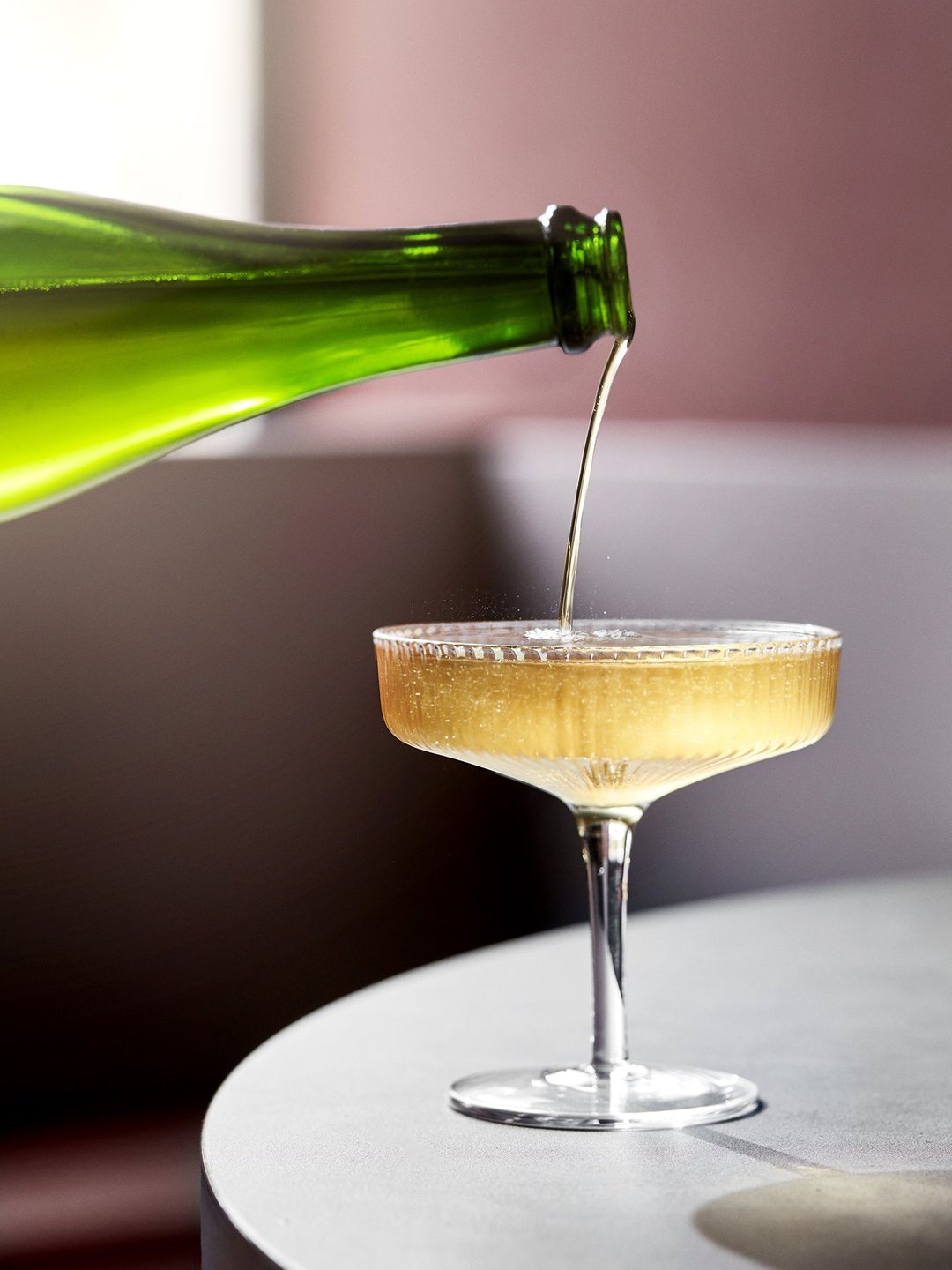 Ripple Champagne Saucers (set of 2)