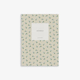 Small Notebook - Creamy Grey flowers