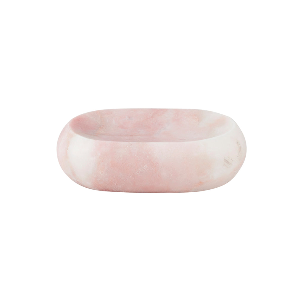 Pink Marble 'Classic' Soap Dish