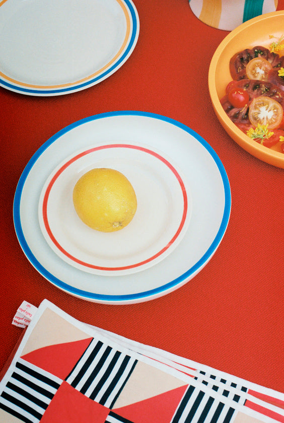 Sobremesa Plate 18,5 - Set of 2 - Red