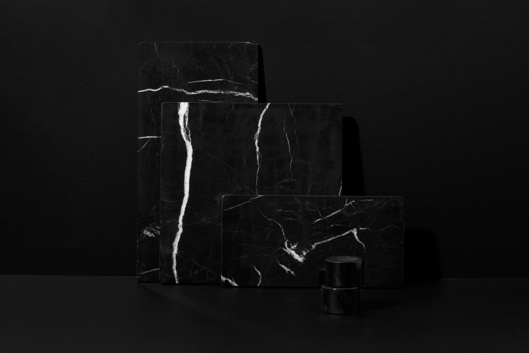 Black Marble Rectangular Board S