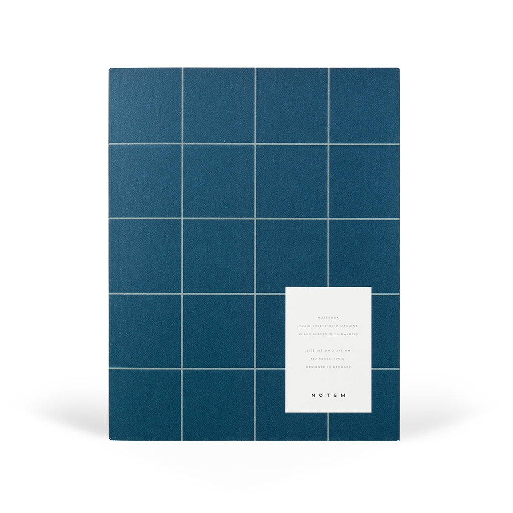 UMA Notebook, Large - Dark Blue