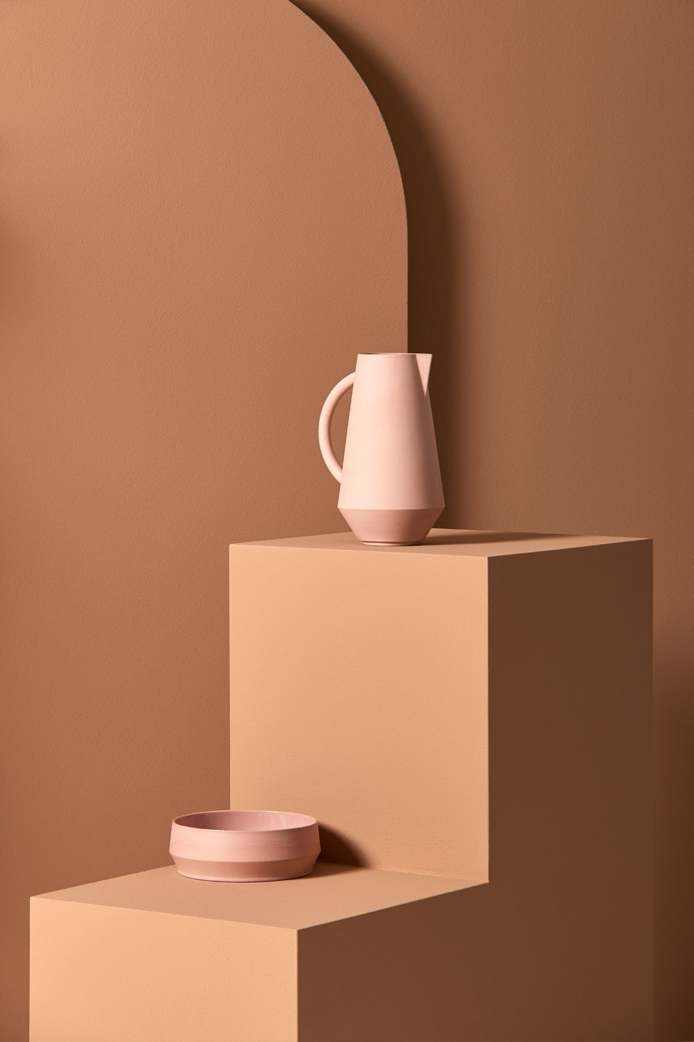 Unison Ceramic Carafe - coral