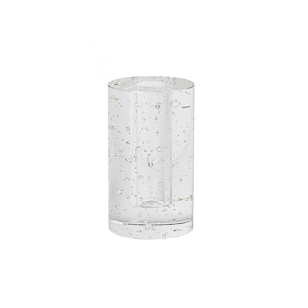 Bubble Glass Object - Cylinder