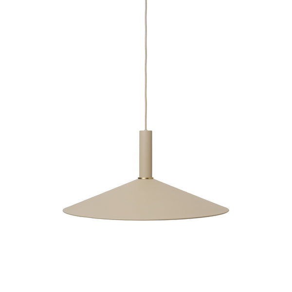 Corp de iluminat suspendat Angle Shade High Socket - cașmir