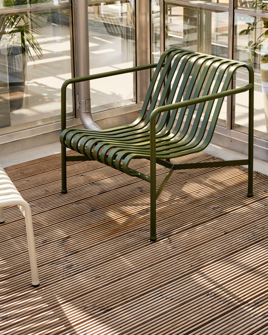 Palissade Lounge Chair Low - Olive