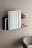 Wall Shelf W/Mirror Svante - Iron Beige