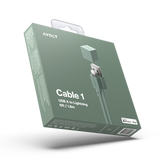 Cable 1 - Oak Green