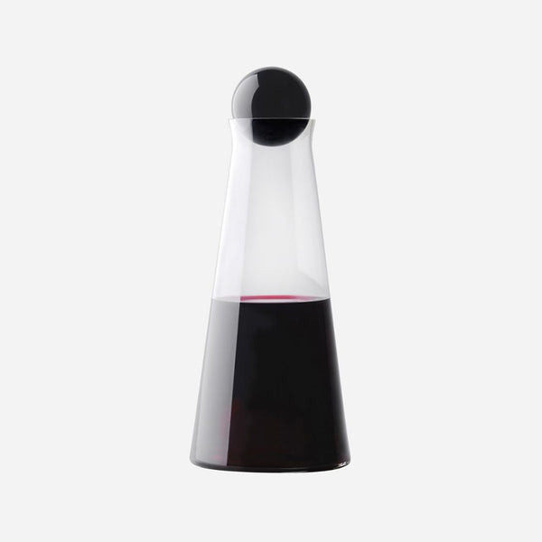 Carafă Fia transparent/negru