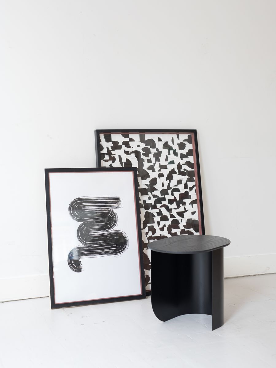 Plateau Side Table - Black